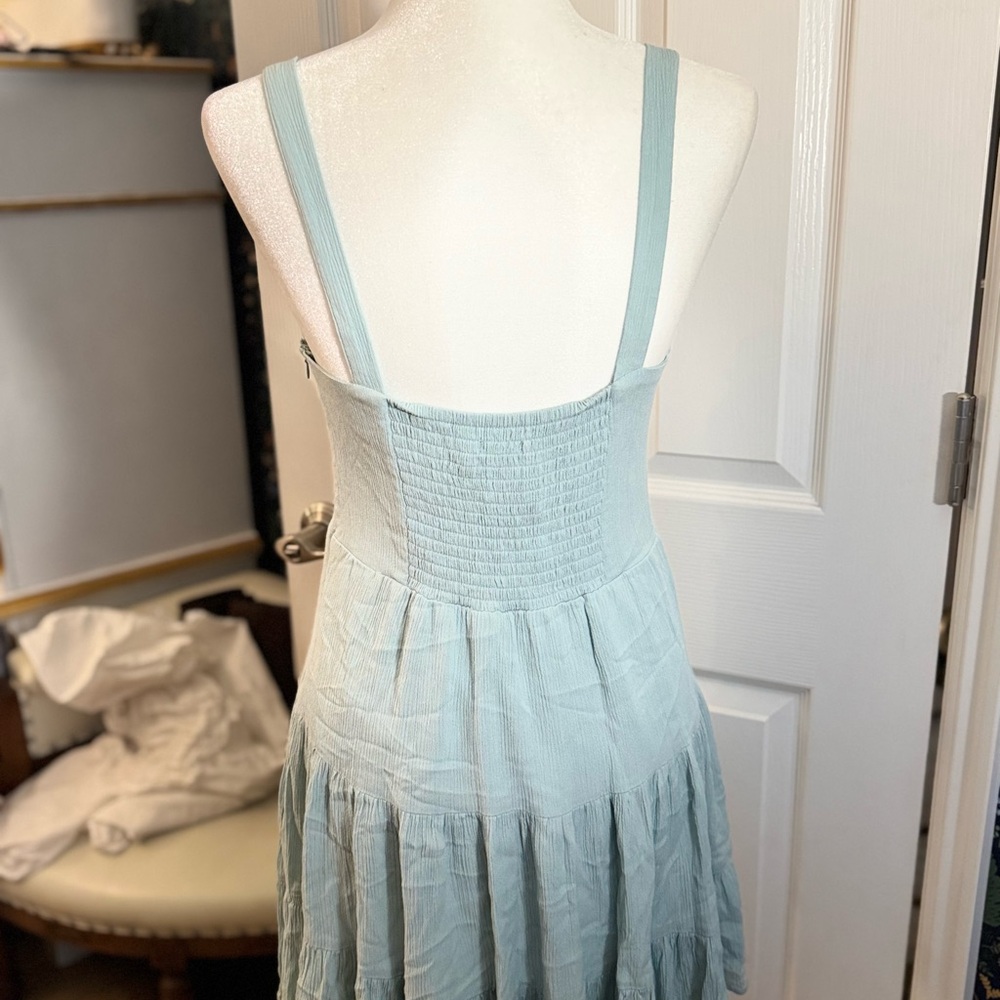 Forever 21 Light Blue Mini Dress - Picture 3 of 7
